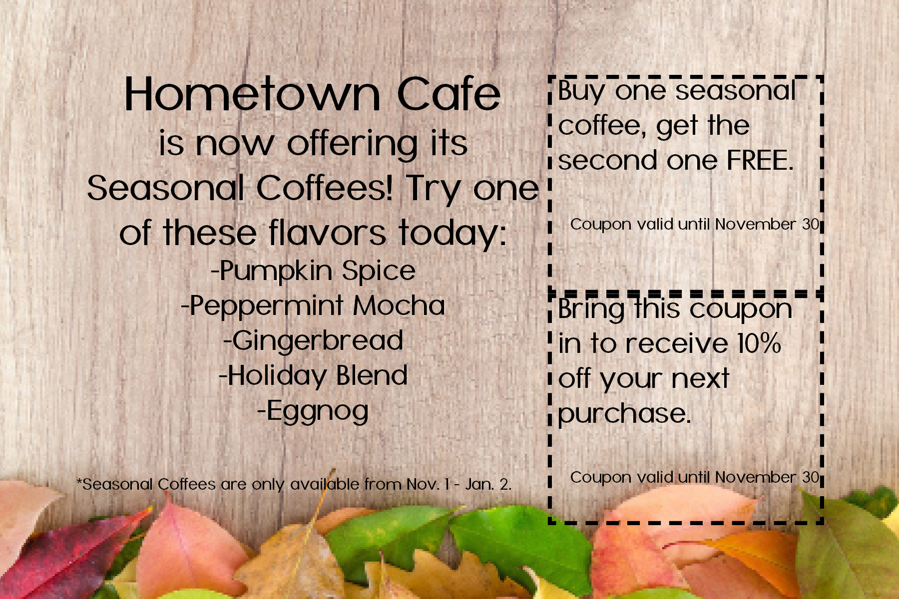 Thanksgiving Postcard Side 1